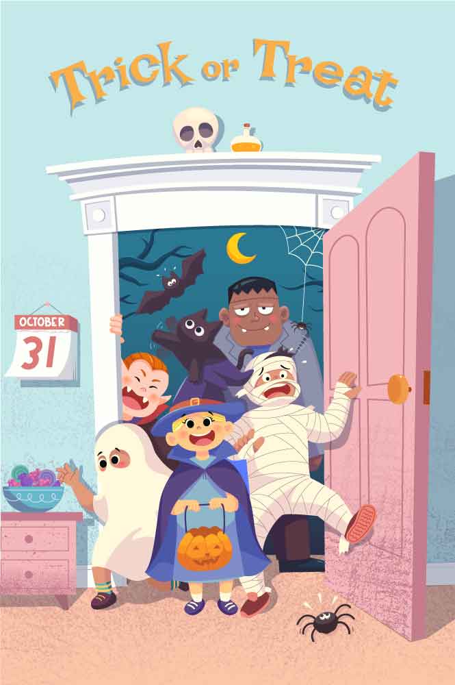 trick or treat by Whimsy Sparks